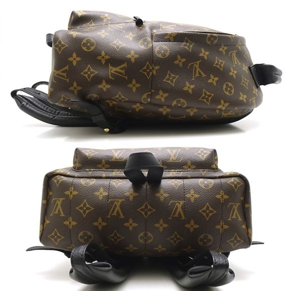 Louis Vuitton Monogram Palm Springs Backpack MM Brown Rucksack - Picture 2 of 8